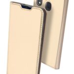 Dux Ducis Samsung Galaxy A20s Skin Pro Θήκη Βιβλίο - Gold