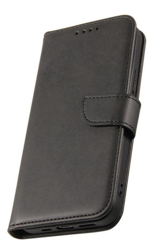 Tel1 Samsung Galaxy S23 Ultra 5G Magnet Θήκη Βιβλίο - Black