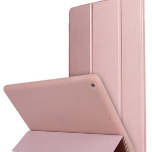 Apple iPad 10.2'' 2019/2020/2021 Θήκη Ροζ-Χρυσό TPU Horizontal Flip Leather Case Rose Gold