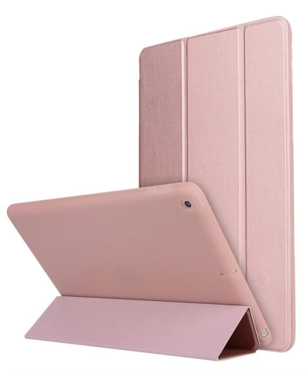 Apple iPad 10.2'' 2019/2020/2021 Θήκη Ροζ-Χρυσό TPU Horizontal Flip Leather Case Rose Gold