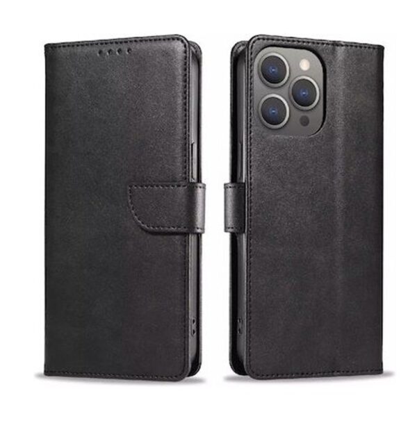 Tel1 iPhone 16 Pro Θήκη Βιβλίο - Black