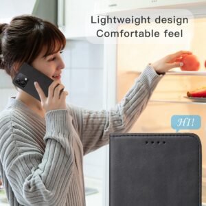 Tel1 Xiaomi Redmi Note 13 5G Magnetic Closure Θήκη Βιβλίο - Black