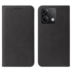 Tel1 Xiaomi Redmi Note 13 5G Magnetic Closure Θήκη Βιβλίο - Black