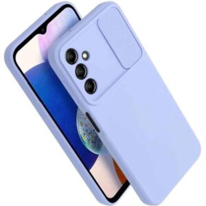 Forcell Samsung Galaxy A35 5G Slide Θήκη Σιλικόνης - Purple