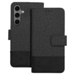 Tel1 Samsung Galaxy A35 5G Gomma Θήκη Βιβλίο - Black