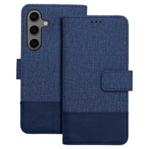 Tel1 Samsung Galaxy A35 5G Gomma Θήκη Βιβλίο - Blue