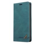 Tel1 Xiaomi Redmi Note 13 5G Skin Feel Anti-theft Brush Horizontal Θήκη βιβλίο - Blue