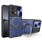 Forcell Xiaomi Redmi Note 13 5G Camshield Magnetic Holder Θήκη Σκληρή - Blue