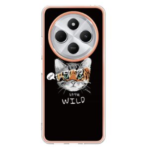 Forcell Xiaomi Redmi 14C 4G / Poco C75 Electroplating Θήκη Σιλικόνης με Σχέδιο