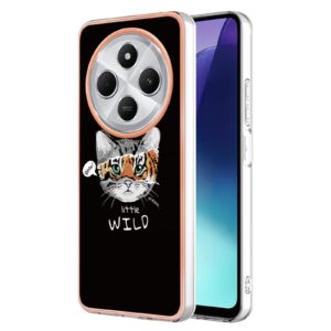 Forcell Xiaomi Redmi 14C 4G / Poco C75 Electroplating Θήκη Σιλικόνης με Σχέδιο