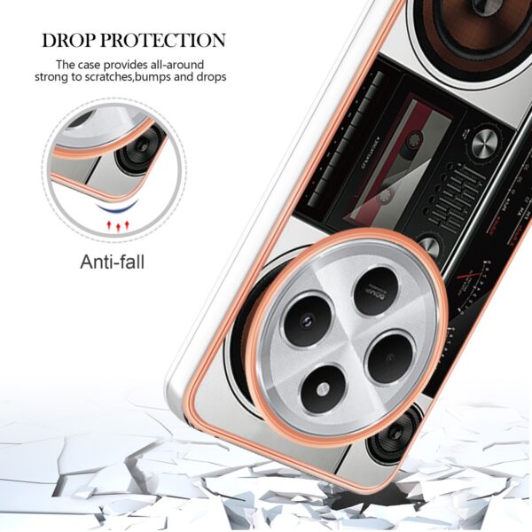 Forcell Xiaomi Redmi 14C 4G / Poco C75 Electroplating Θήκη Σκληρή με Σχέδιο