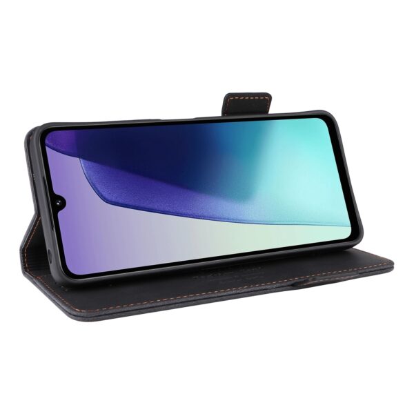 ENKAY Xiaomi Redmi 14C 4G / Poco C75 Magnetic Clasp Θήκη Βιβλίο - Black