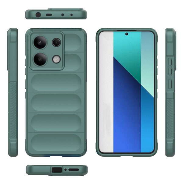 Forcell Xiaomi Redmi Note 13 4G Magic Shield Θήκη Σιλικόνης - Dark Green