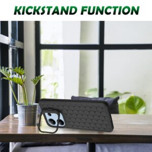 Forcell Xiaomi Redmi Note 13 4G Honeycomb Radiating Holder Θήκη Σιλικόνης - Black