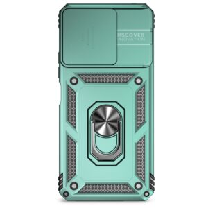 Forcell Xiaomi Poco C65 / Xiaomi Redmi 13C 4G/5G Camshield Holder Θήκη Σκληρή - Green