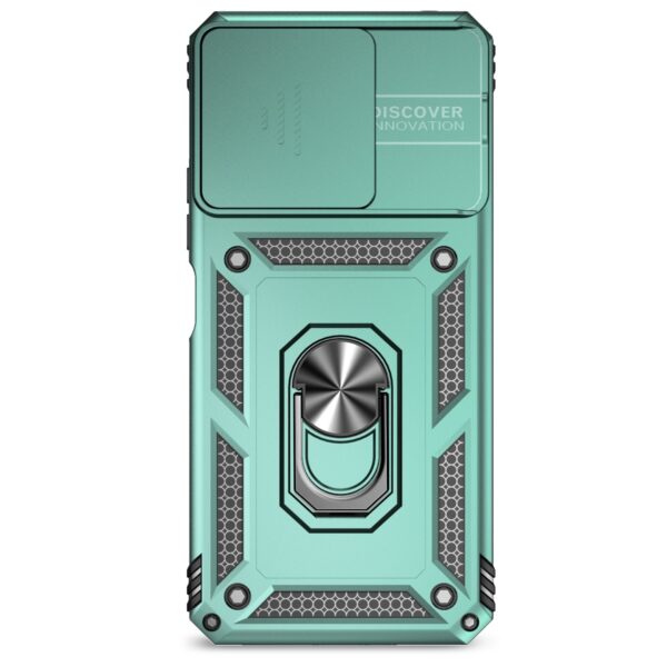 Forcell Xiaomi Poco C65 / Xiaomi Redmi 13C 4G/5G Camshield Holder Θήκη Σκληρή - Green