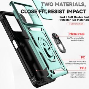 Forcell Xiaomi Poco C65 / Xiaomi Redmi 13C 4G/5G Camshield Holder Θήκη Σκληρή - Green