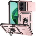 Forcell Xiaomi Poco C65 / Xiaomi Redmi 13C 4G Camshield Holder Θήκη Σκληρή - Rose Gold