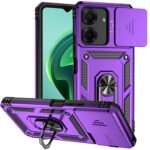 Forcell Xiaomi Poco C65 / Xiaomi Redmi 13C 4G Camshield Holder Θήκη Σκληρή - Purple