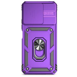 Forcell Xiaomi Poco C65 / Xiaomi Redmi 13C 4G Camshield Holder Θήκη Σκληρή - Purple