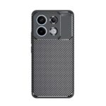 Forcell Xiaomi Redmi Note 13 Pro Plus 5G Carbon Fiber Θήκη Σιλικόνης - Black