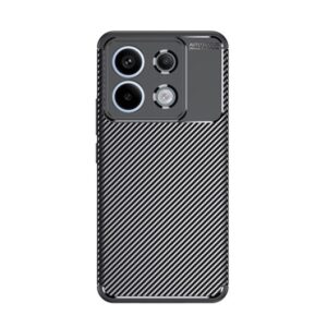 Forcell Xiaomi Redmi Note 13 Pro Plus 5G Carbon Fiber Θήκη Σιλικόνης - Black
