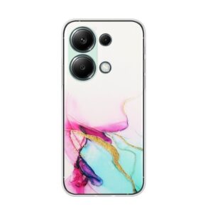 Forcell Xiaomi Redmi Note 13 Pro 4G/ Xiaomi Poco M6 Pro 4G Marble Pattern Θήκη Σιλικόνης - Green