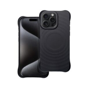 Forcell iPhone 16 Pro Max MagSafe Θήκη Σιλικόνης - Black