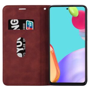 Tel1 Xiaomi Redmi Note 13 Pro 5G Frosted Business Magnetic Θήκη Βιβλίο - Brown