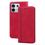 Tel1 Xiaomi Redmi Note 13 Pro 5G Frosted Business Magnetic Θήκη Βιβλίο - Red
