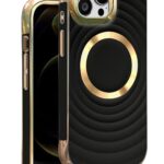 Forcell Samsung Galaxy S24 Plus 5G Magsafe Circle Glam Θήκη Σκληρή - Black