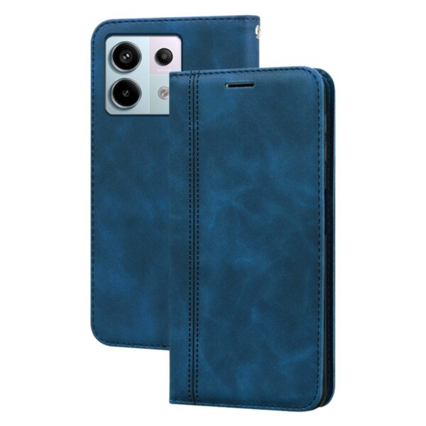 Tel1 Xiaomi Redmi Note 13 Pro 5G Frosted Business Magnetic Θήκη Βιβλίο - Blue