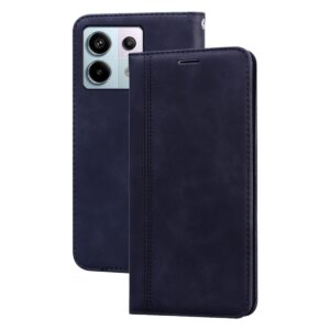 Tel1 Xiaomi Redmi Note 13 Pro 5G Frosted Business Magnetic Θήκη Βιβλίο - Black