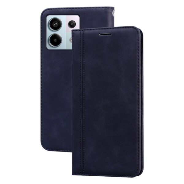 Tel1 Xiaomi Redmi Note 13 Pro 5G Frosted Business Magnetic Θήκη Βιβλίο - Black