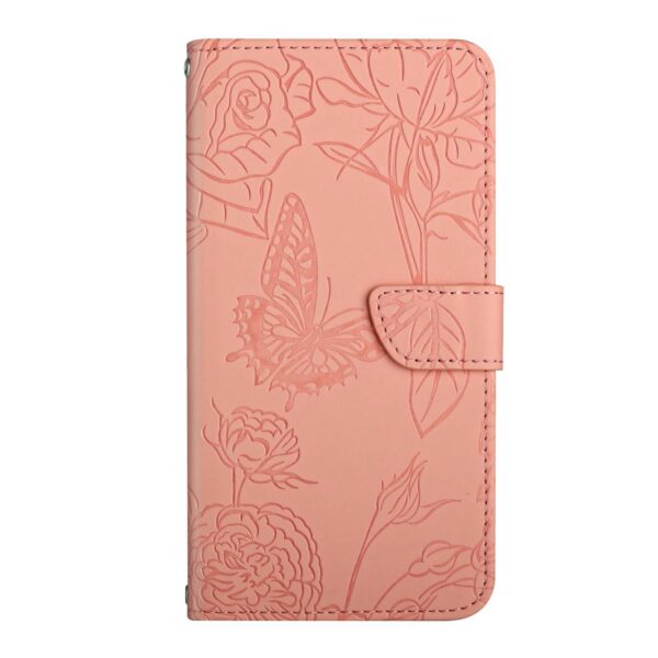 Tel1 Xiaomi Poco C65 / Xiaomi Redmi 13C 4G/5G Skin Feel Butterfly Embossed Θήκη Βιβλίο - Pink Tel1 Xiaomi Poco C65 / Xiaomi Redmi 13C 4G/5G Skin Feel Butterfly Embossed Θήκη Βιβλίο - Pink