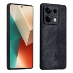 AZNS Xiaomi Redmi Note 13 Pro 5G Embossed Skin Feel Θήκη Σιλικόνης - Black