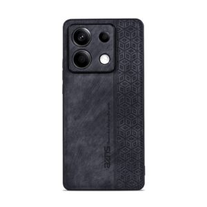 AZNS Xiaomi Redmi Note 13 Pro 5G Embossed Skin Feel Θήκη Σιλικόνης - Black