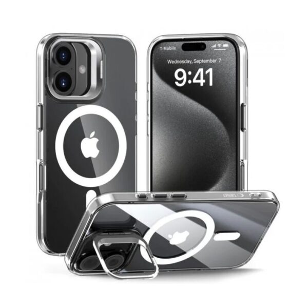 Tech Protect iPhone 16 MagSafe Matte Θήκη Σιλικόνης - Διάφανη