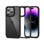 Tech - Protect iPhone 15 Pro Max Θήκη Με Πλαίσιο Σιλικόνης Διάφανη - Black