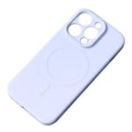 Forcell iPhone 15 Pro Max MagSafe Θήκη Σιλικόνης - Purple