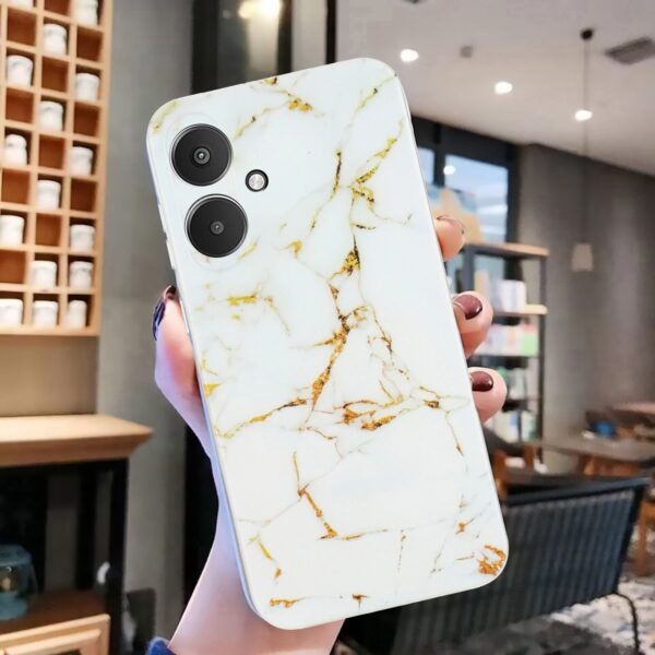Forcell Xiaomi Poco C65 / Xiaomi Redmi 13C 4G Marble Pattern Θήκη Σιλικόνης με Σχέδιο
