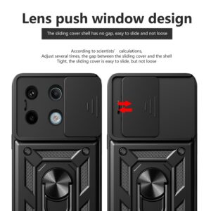 Forcell Xiaomi Redmi Note 13 Pro 5G Sliding Camera Θήκη Σκληρή - Gold