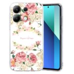 Forcell Xiaomi Redmi Note 13 Pro 5G Θήκη Σιλικόνης Διάφανη με Σχέδιο