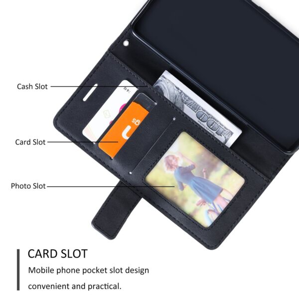 Tel1 Xiaomi Redmi Note 13 Pro 5G Skin Feel Splicing Θήκη Βιβλίο - Black