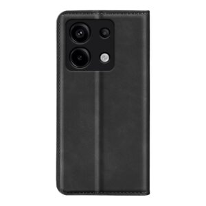 Tel1 Xiaomi Redmi Note 13 Pro 5G Retro-skin Magnetic Suction Θήκη Βιβλίο - Black
