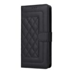 Tel1 Xiaomi Redmi Note 13 Pro 5G Diamond Lattice Wallet Θήκη Βιβλίο - Black