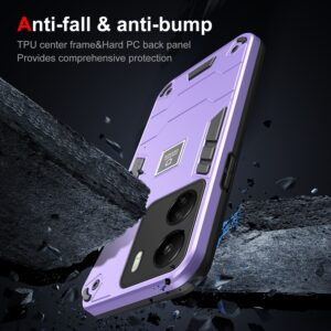 Forcell Xiaomi Poco C65/ Xiaomi Redmi 13C 4G / 5G Armor Shockproof Θήκη Σκληρή - Purple