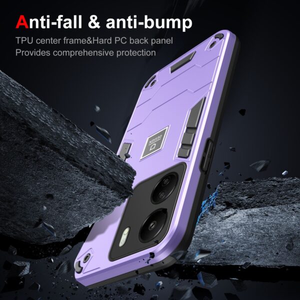 Forcell Xiaomi Poco C65/ Xiaomi Redmi 13C 4G / 5G Armor Shockproof Θήκη Σκληρή - Purple