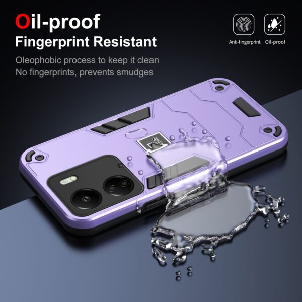 Forcell Xiaomi Poco C65/ Xiaomi Redmi 13C 4G / 5G Armor Shockproof Θήκη Σκληρή - Purple