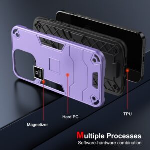 Forcell Xiaomi Poco C65/ Xiaomi Redmi 13C 4G / 5G Armor Shockproof Θήκη Σκληρή - Purple